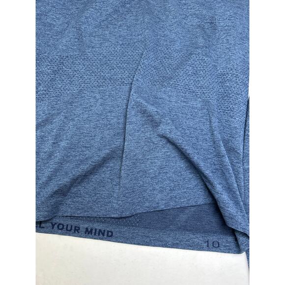 Lululemon Navy Blue Swiftly Tech Long Sleeve Shirt in Size 10 - Picture 3 of 5